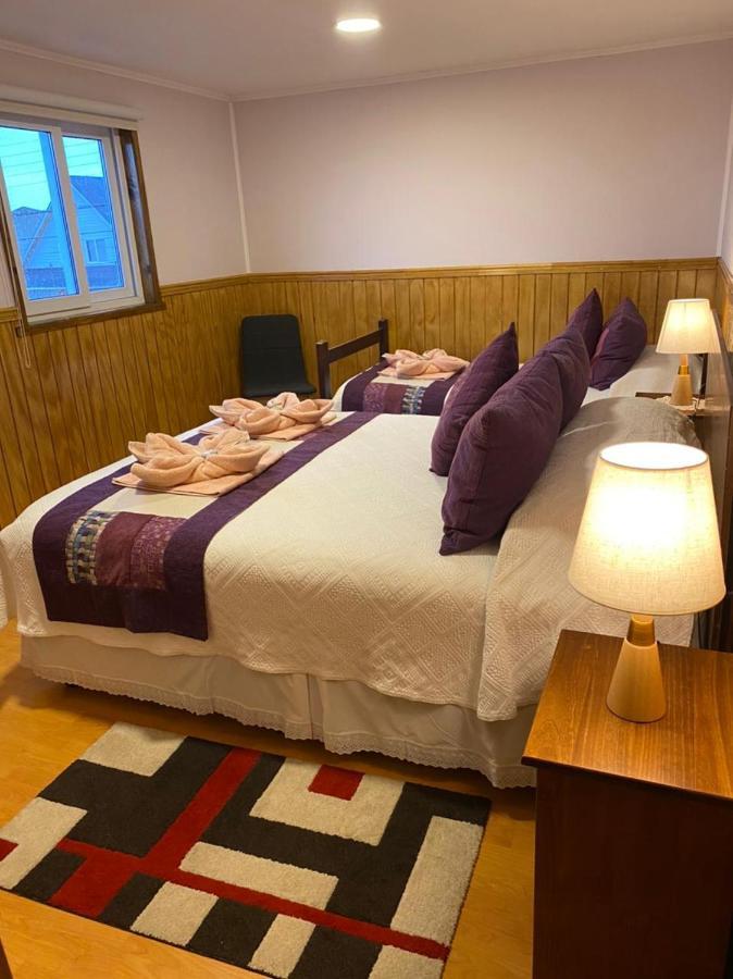 Hostal America En Puerto Natales Buitenkant foto